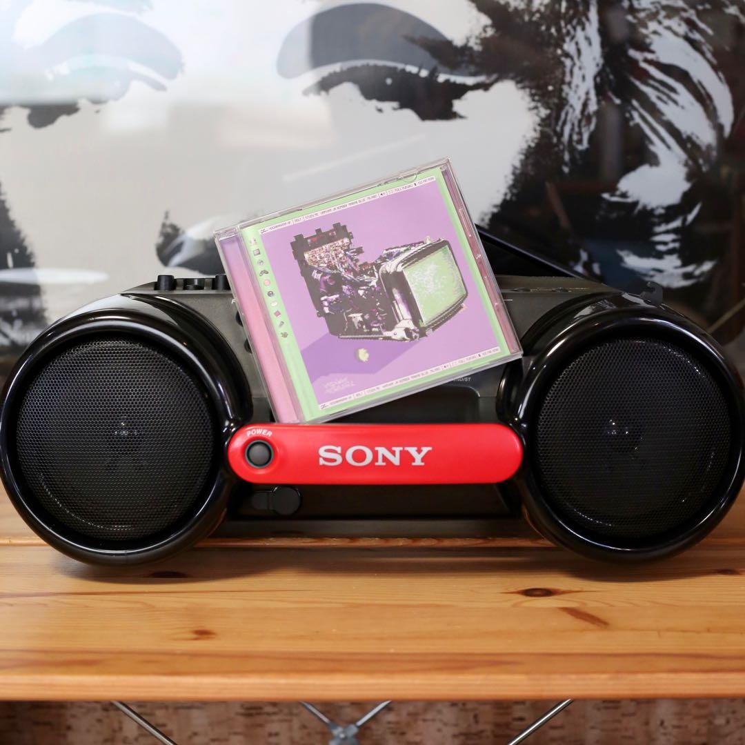 SONY widdit CDラジカセ アダプタ付き