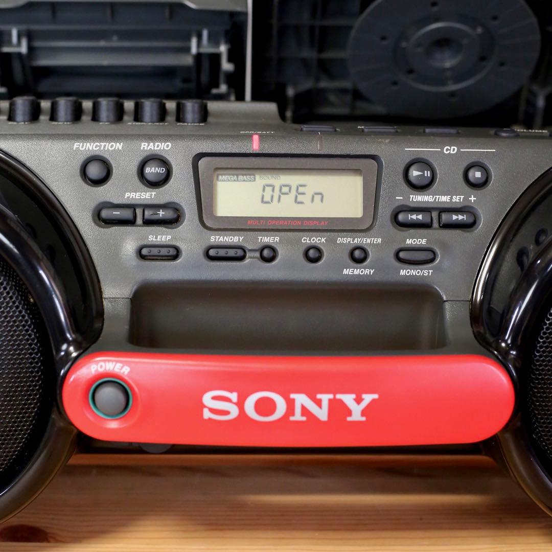 SONY widdit CDラジカセ アダプタ付き