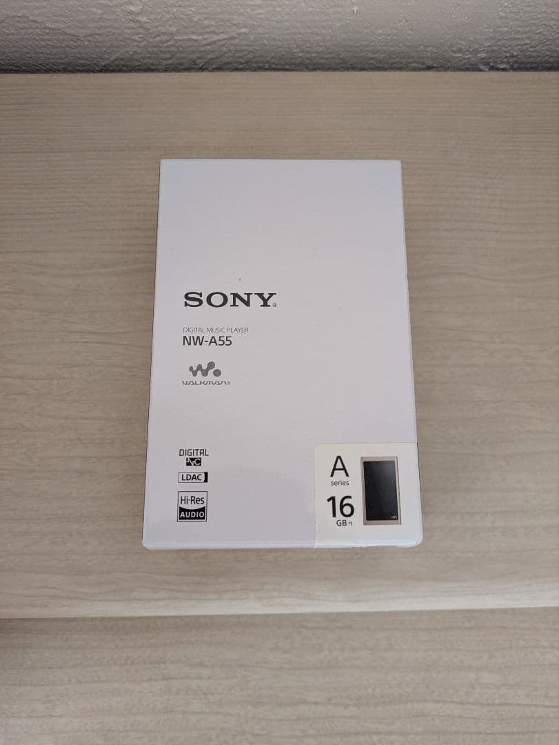 SONY NW-A55 デジタルオーディオプレーヤー 16GB ペールゴールド