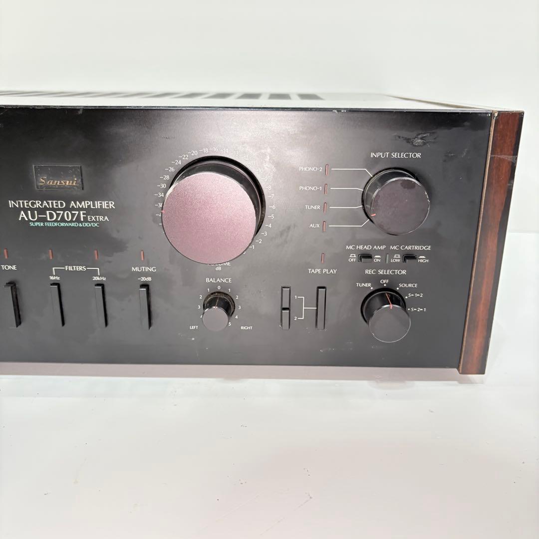 【完動品】 SANSUI AU-D707F プリメインアンプ(2076)
