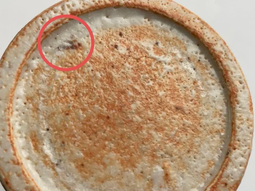 陶芸家　加藤光右衛門　志野　香合　志野焼　美濃　鵬雲斎書付　絵志野