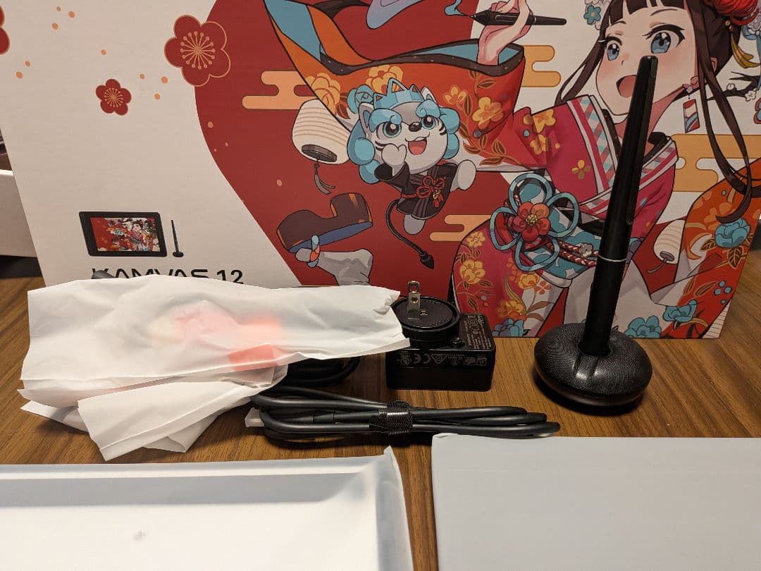 HUION KAMVAS 12 液晶ペンタブレット豪華版　Black