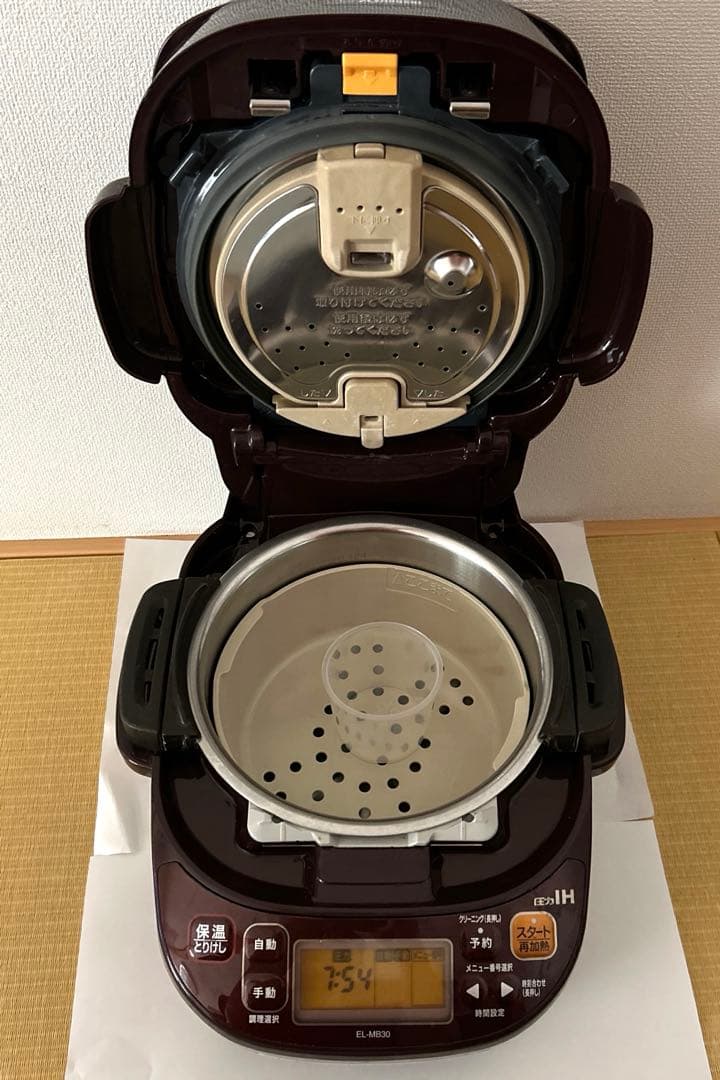 象印 EL-MB30 電気圧力鍋 ブラウン