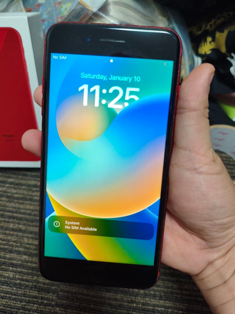 Apple iPhone 8 Plus (赤) 本体 256GB