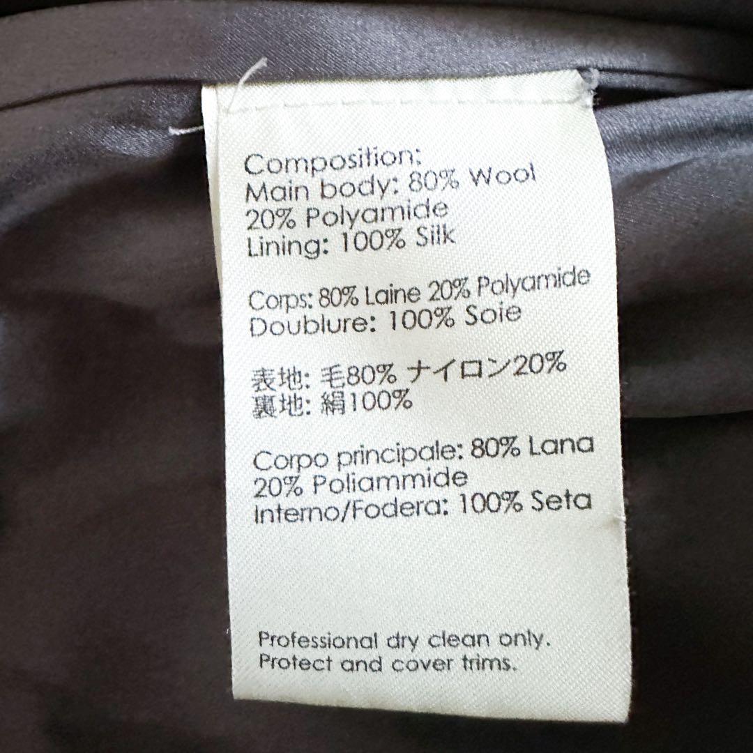 3.1 Phillip Lim フリルコート ウール グレー シルク裏地 ロング