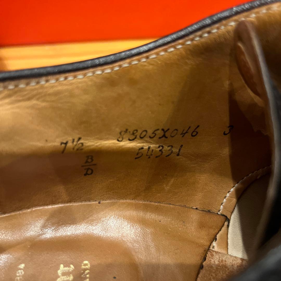 Alden　コードバン　Vチップ　7.5D オールデン