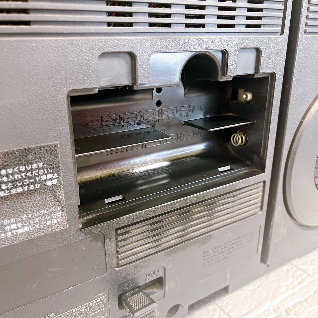 【希少】SHARP VZ-V20-R V20 両面再生 ラジカセ 現状品