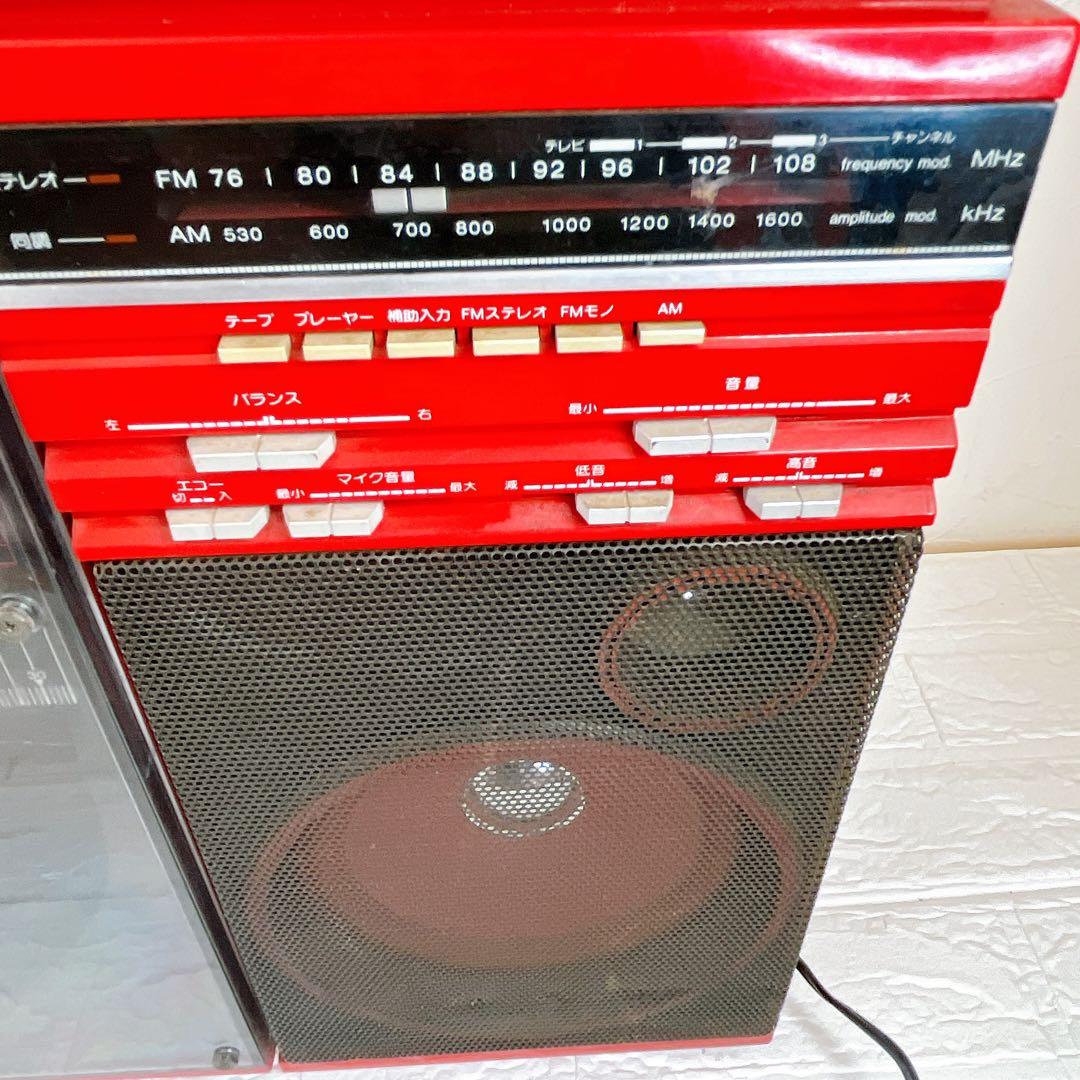 【希少】SHARP VZ-V20-R V20 両面再生 ラジカセ 現状品