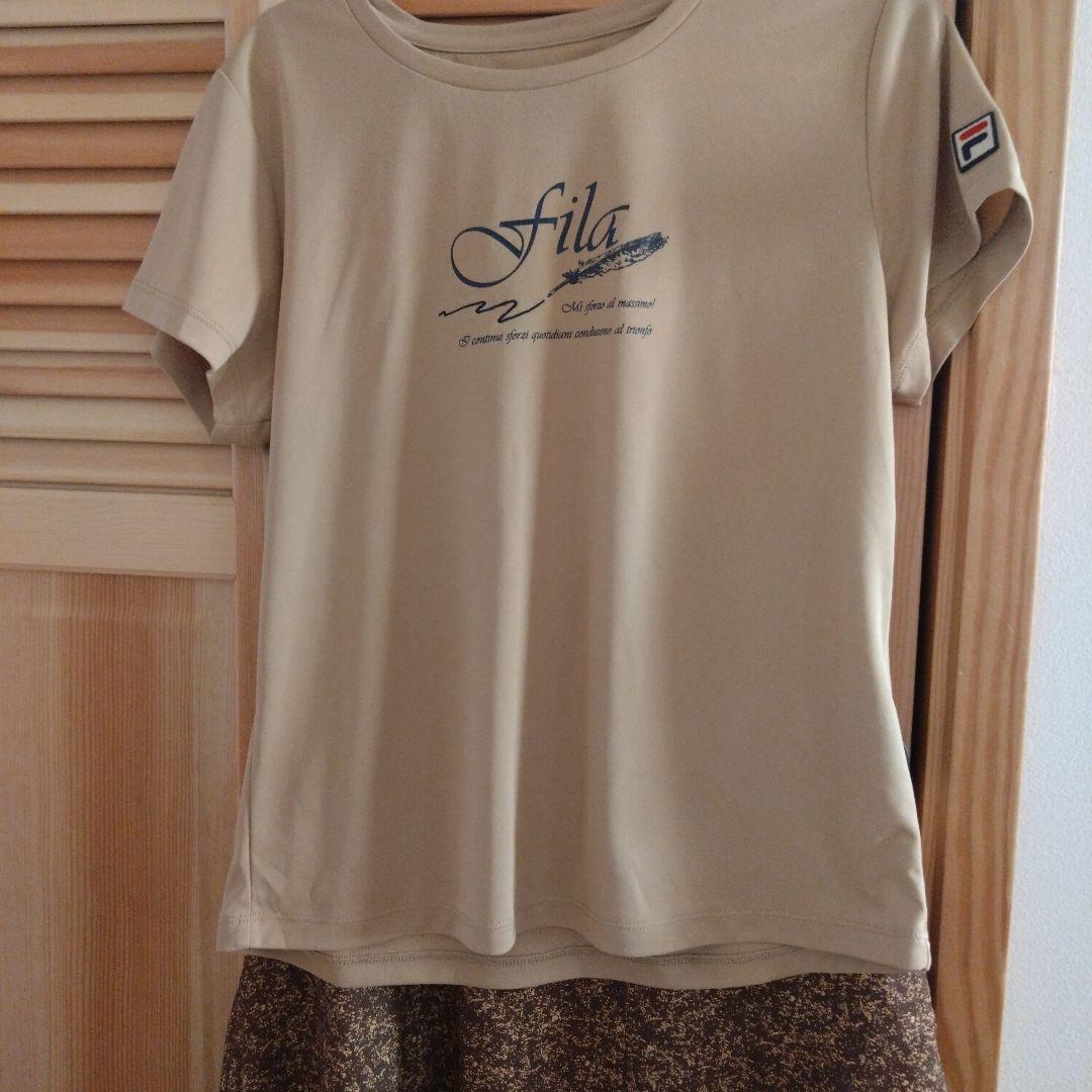 FILA　スコート未使用タグ付➕️Tシャツ　上下２点セット　テニスウエア『XL』
