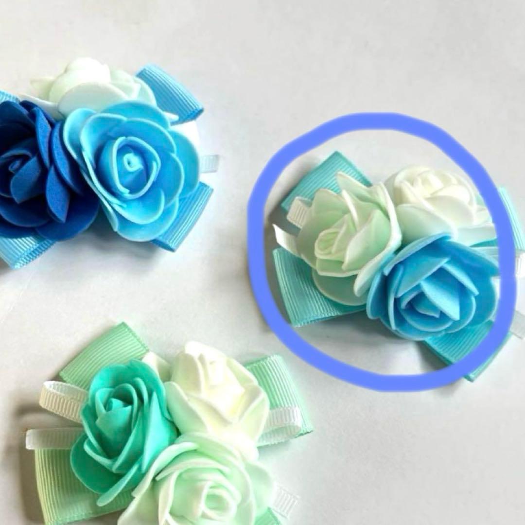 ダダブジ 様★ハロウィン★バラ2色トリミングリボンチョーカーNO1