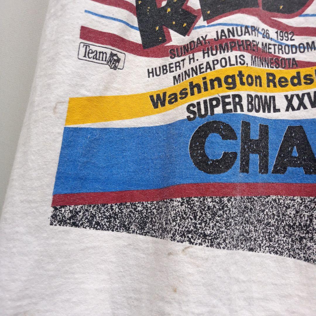 NFL 1992年 スーパーボウル レッドスキンズ Tシャツ USA製
