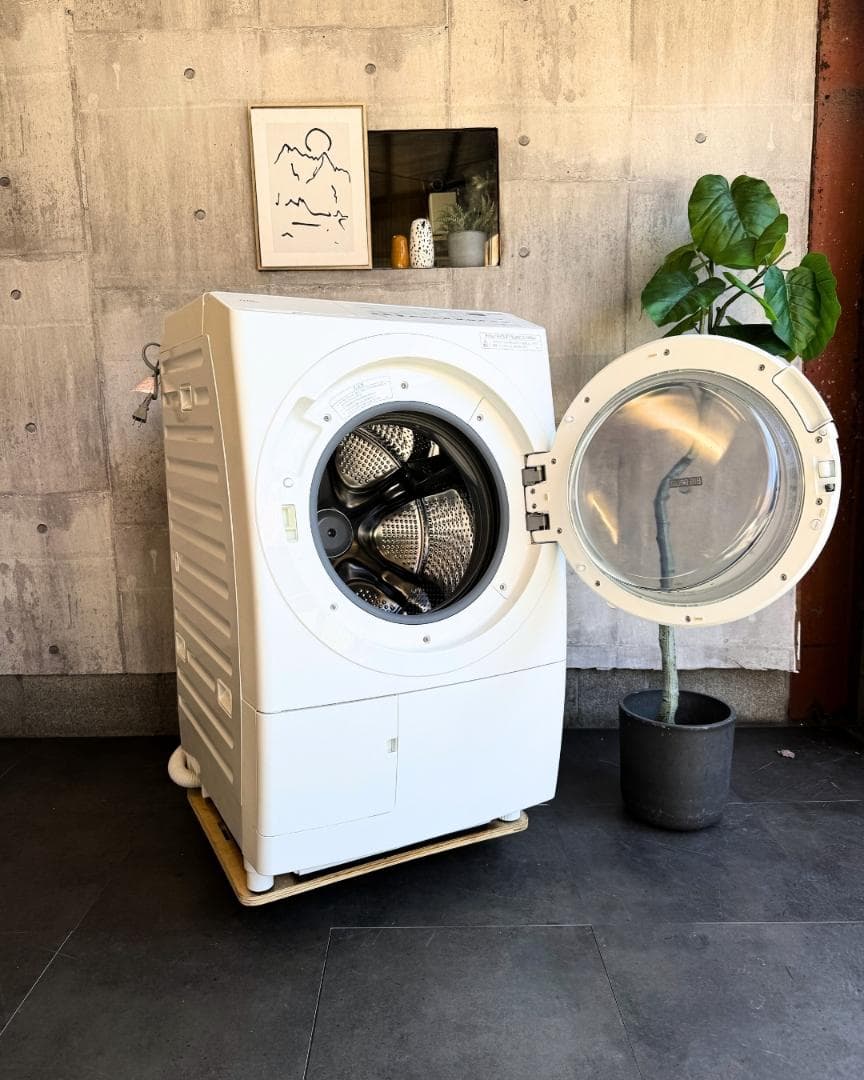 設置まで✨ HITACHI 一人暮らし用洗濯機 12kg✨ 2023年製⭕️