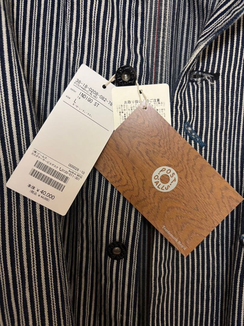 トップス POST O'ALLS x WAREHOUSE x BEAMS PLUS