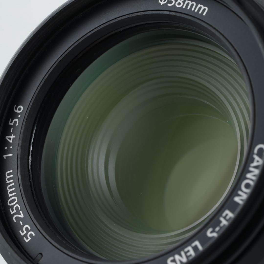 116★ Canon用 キヤノン用 望遠レンズ EF-S 55-250mm