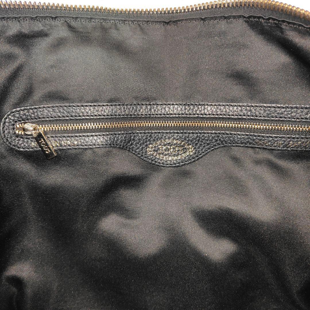 美品✨付属品完備✨トッズ オールレザー シボ革 2WAY ショルダーバッグ