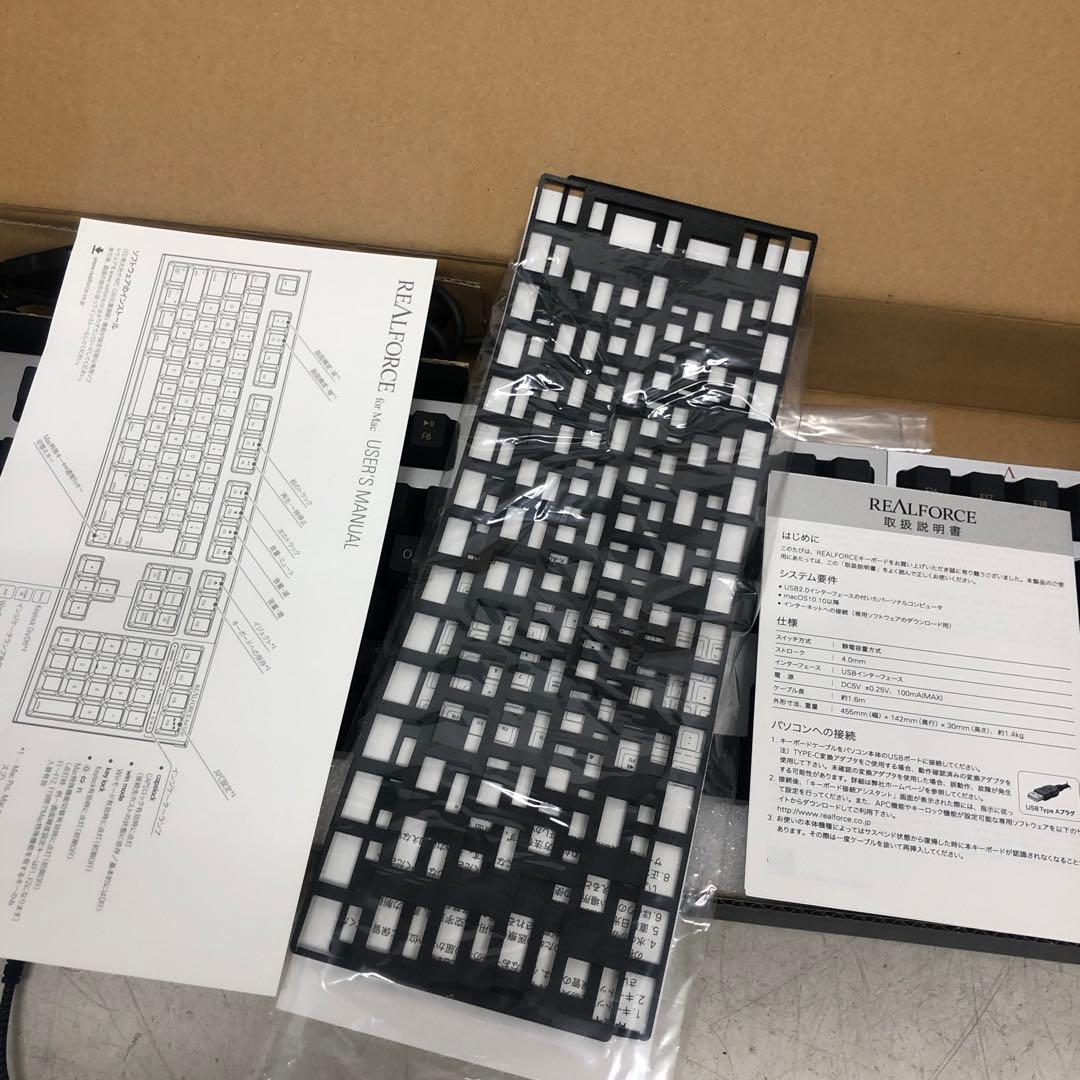 東プレ　リアルフォース　mac r2sa-jp3m 中古