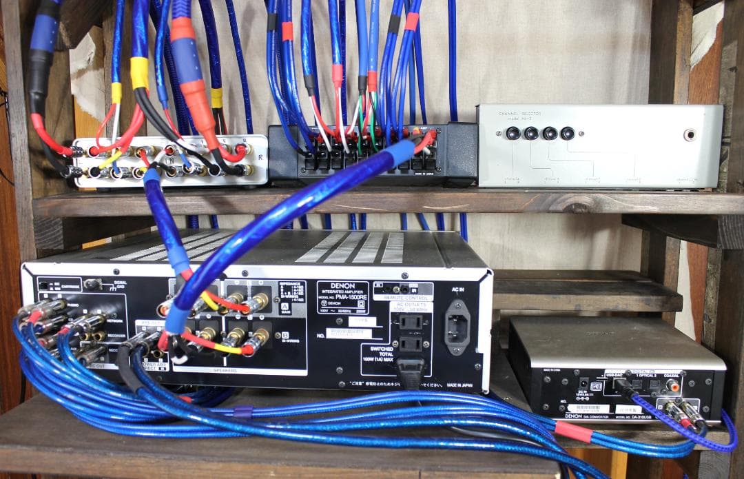 5500α ゾノトーン ZONOTONE 1m2本　4出力4入力用です。