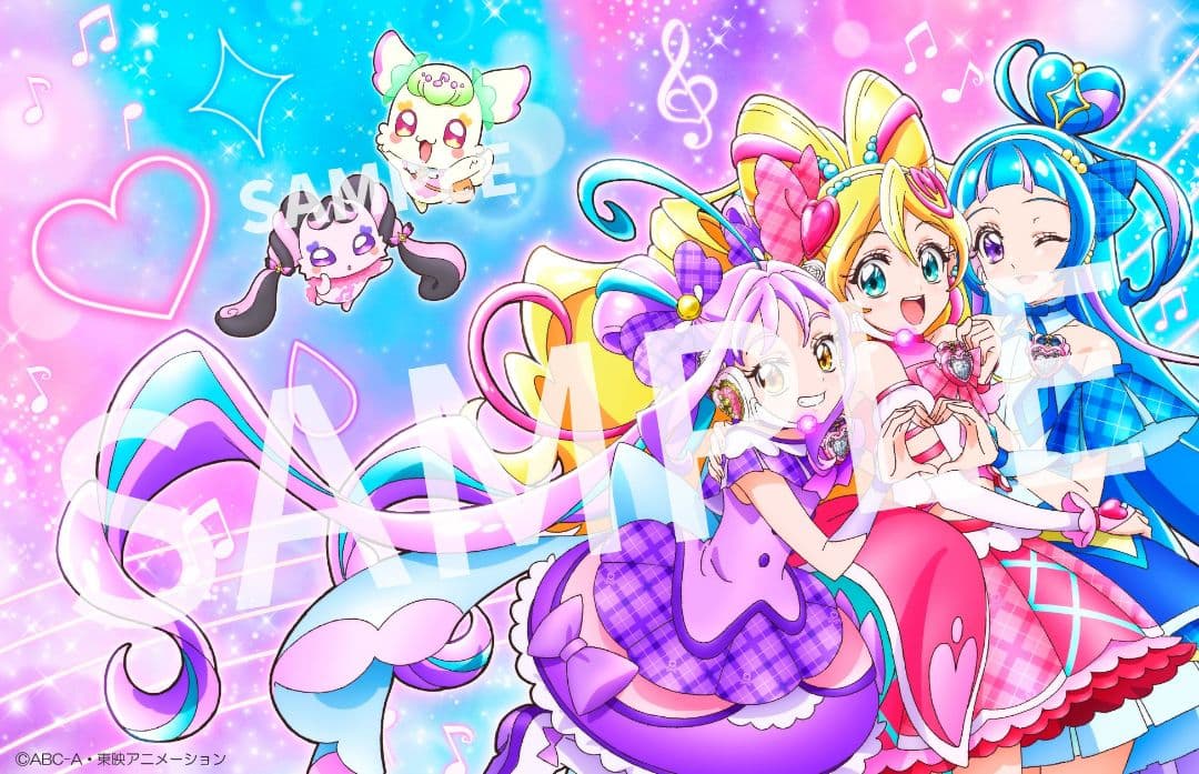 キミとアイドルプリキュア Blu-ray vol.1 東映特典 B2布ポスター