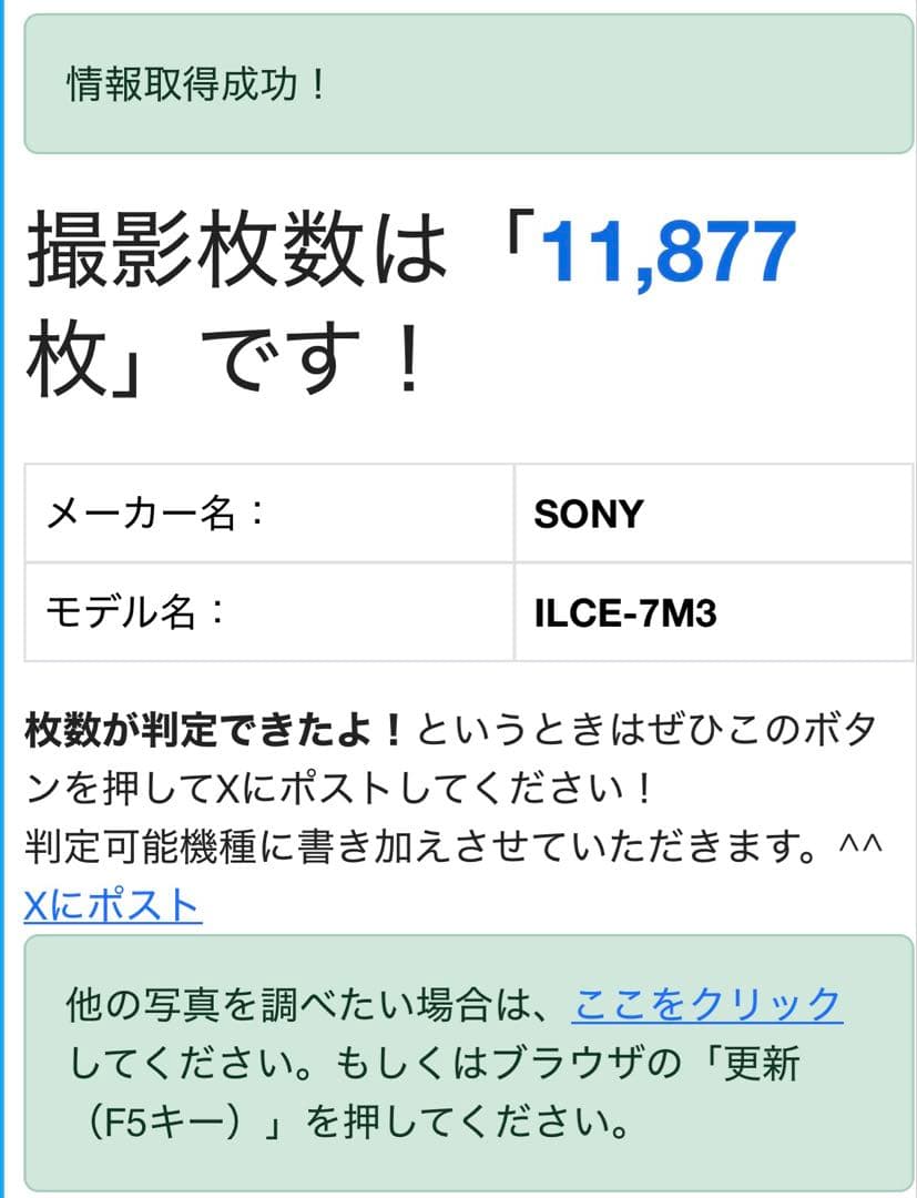 撮影枚数11877枚　SONY α7III + TAMRON 28-75mm