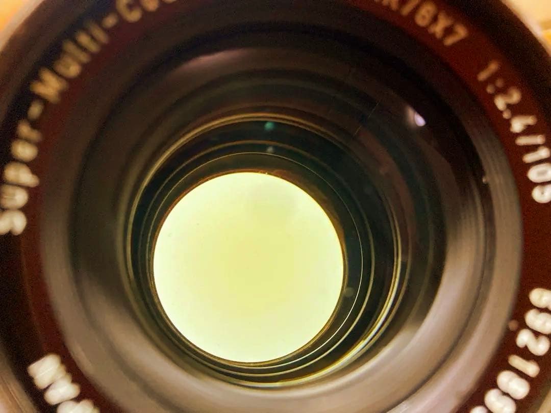 PENTAX TAKUMAR 6X7 105mm f/2.4 レンズ