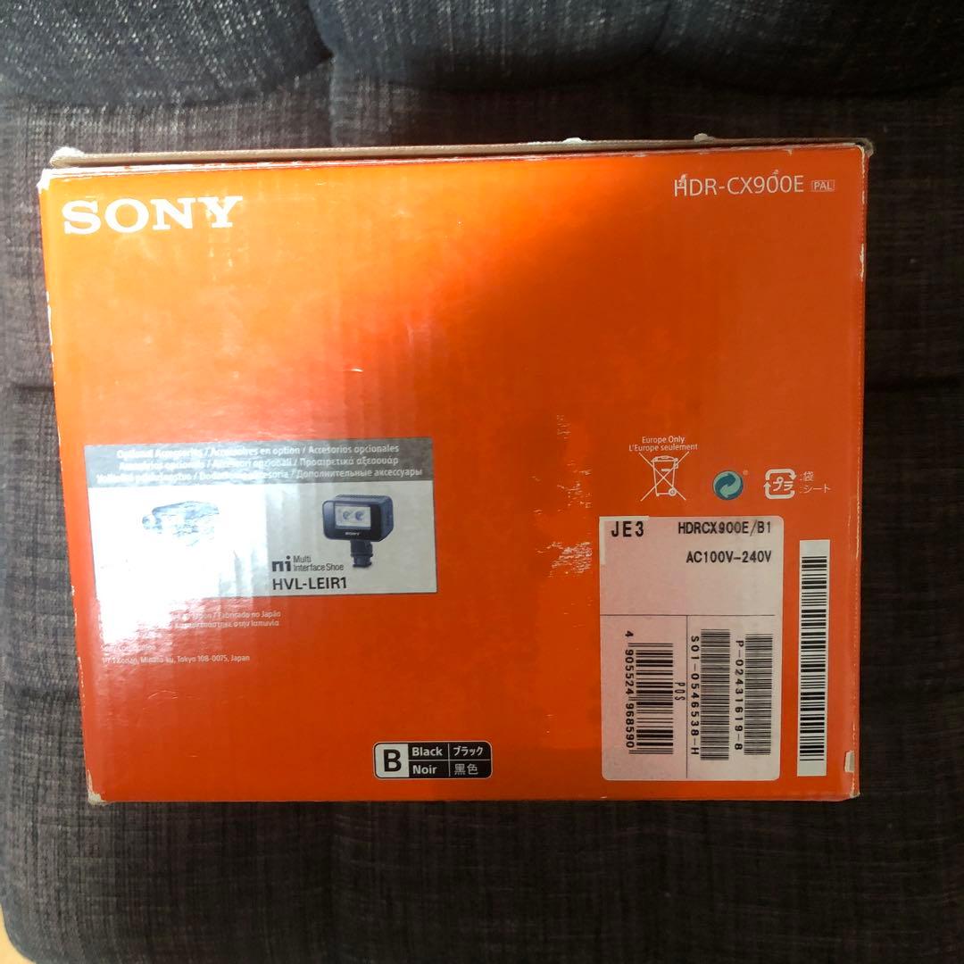 【美品・未使用】SONY ビデオカメラ デジタルHD HDR-CX900E