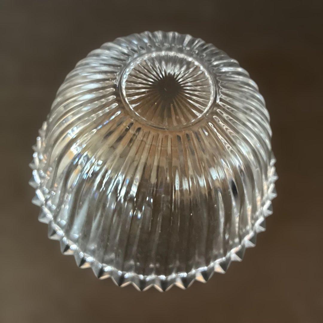 希少BACCARTスモールボウル 4個セット クリア1個　ミッドナイトブルー3個