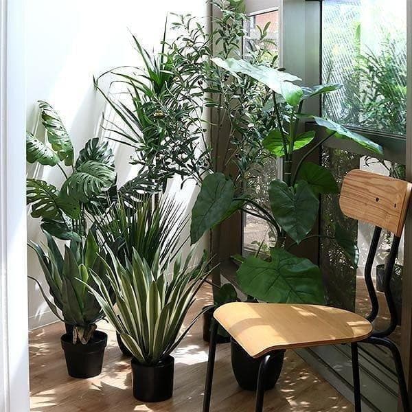 モンステラ フェイクグリーン 造花 観葉植物 玄関 賃貸インテリア ディスプレイ