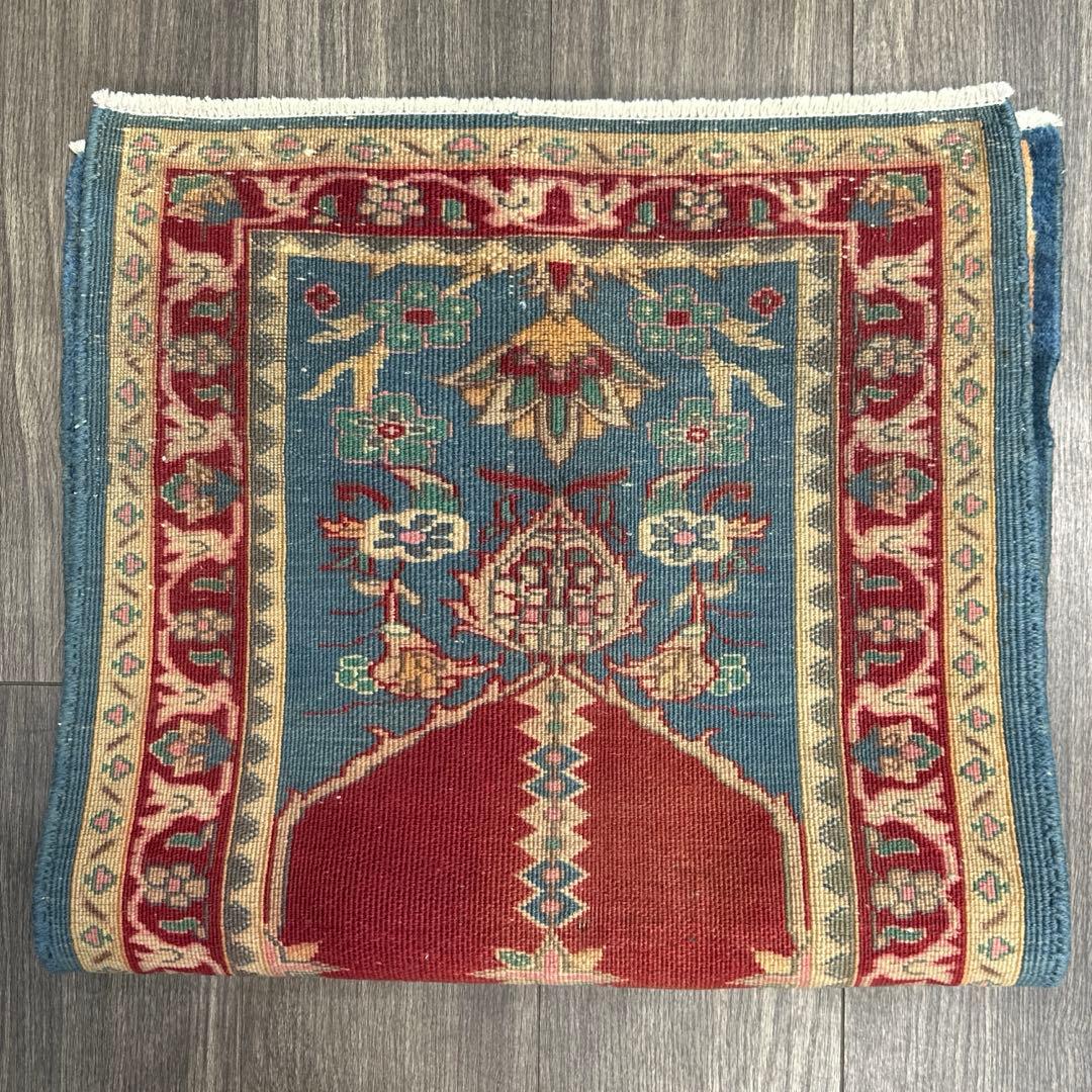 104cmx60ペルシャ絨毯年代織り物シリザーン手織り絨毯スパーヴィンテージラグ