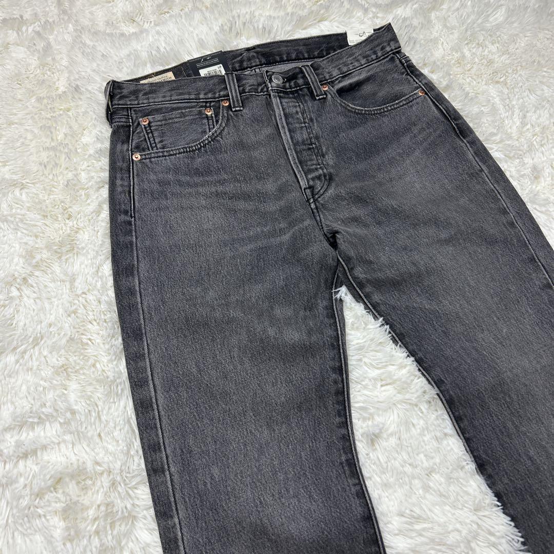 新品　リーバイス　501 ブラック　先染め　セルビッジ　赤耳　ビッグEモデル