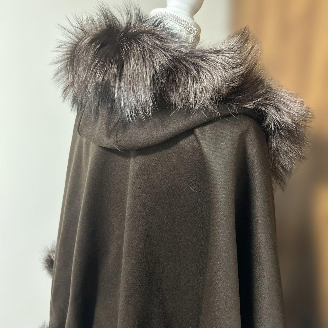 マント　和装コート フリーサイズ　リバーシブル