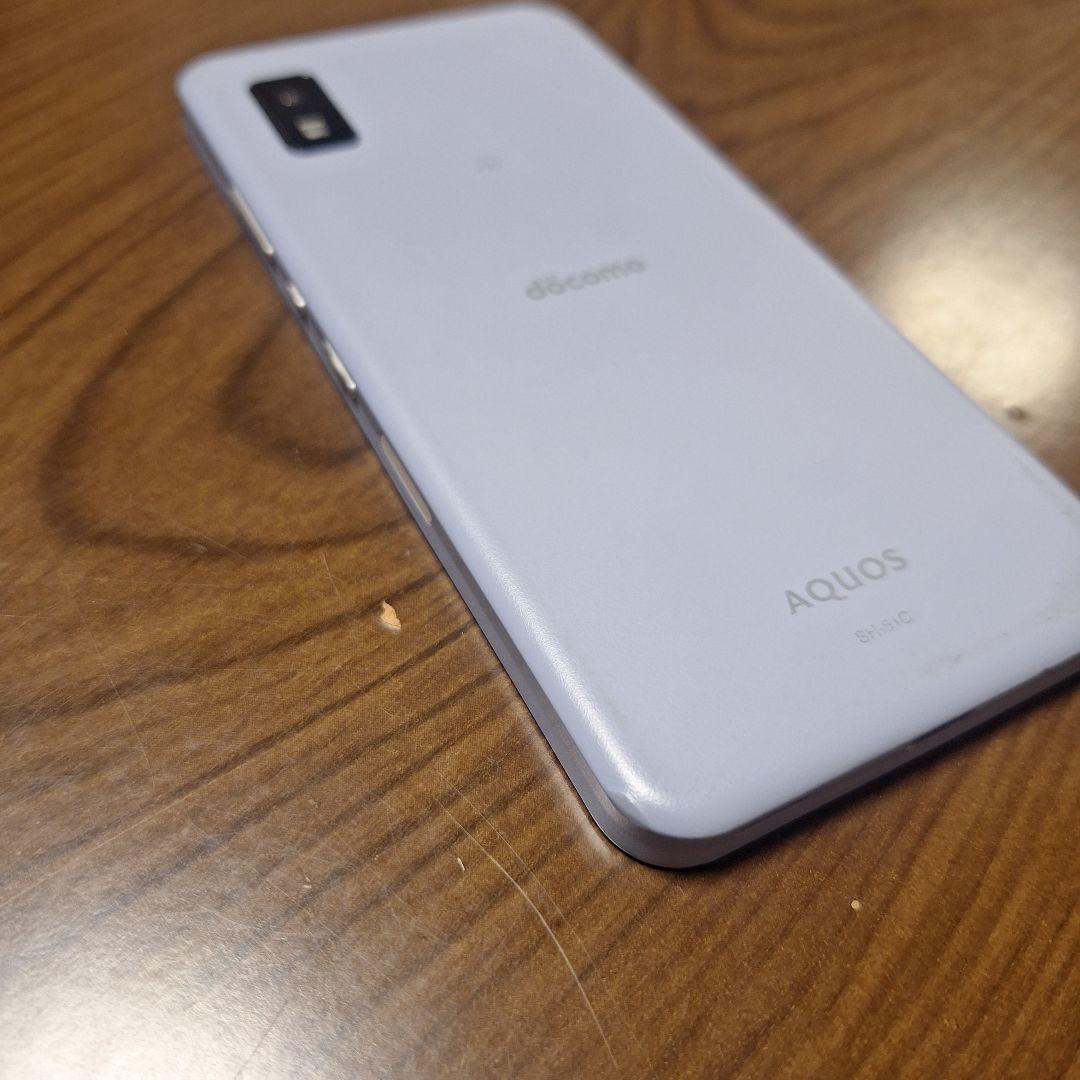 AQUOS wish2 SH-51C ブルー アクオス スマホ Android