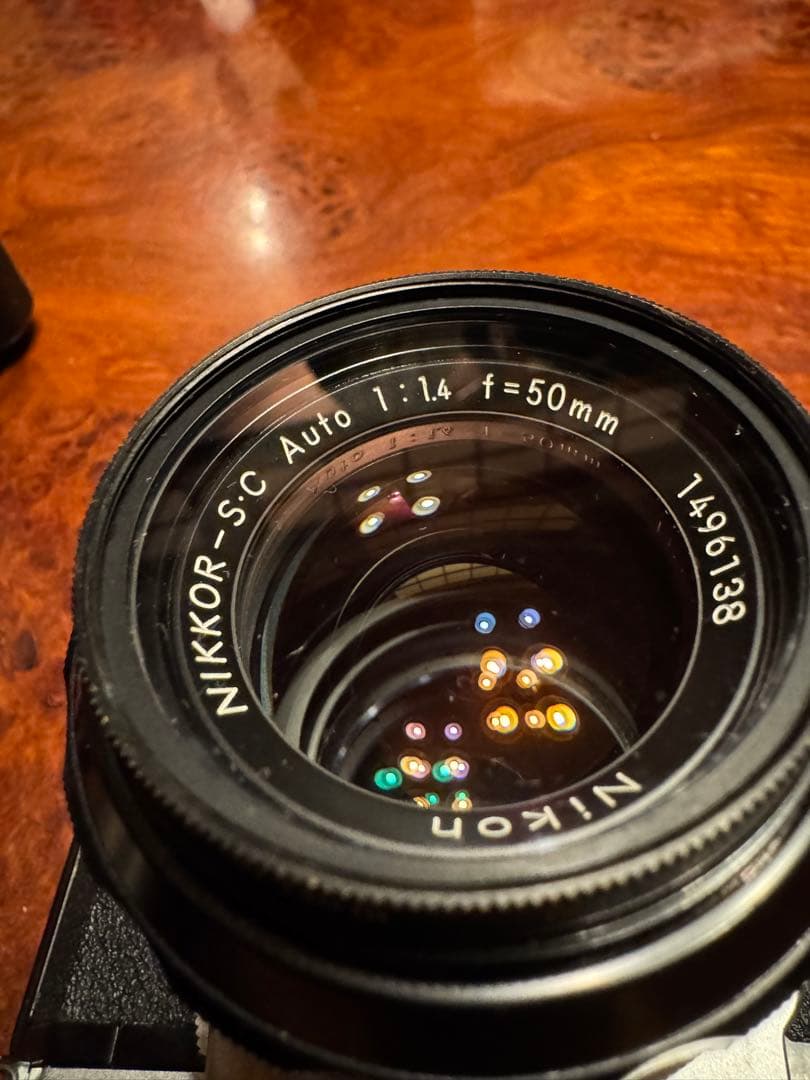 NIKOMAT FT 付属品有り、レンズ付き素人目美品