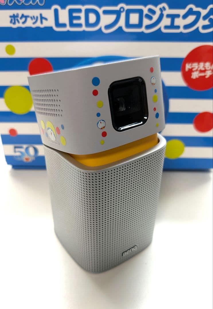 【限定300台希少品】ドラえもん ポケットLEDプロジェクター BenQ GV1