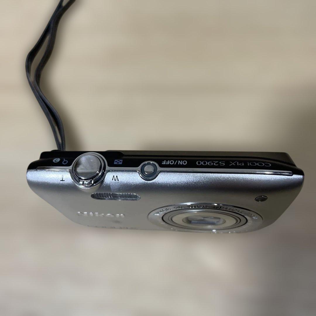 Nikon COOLPIX S2900 シルバー 動作確認済 コンデジ