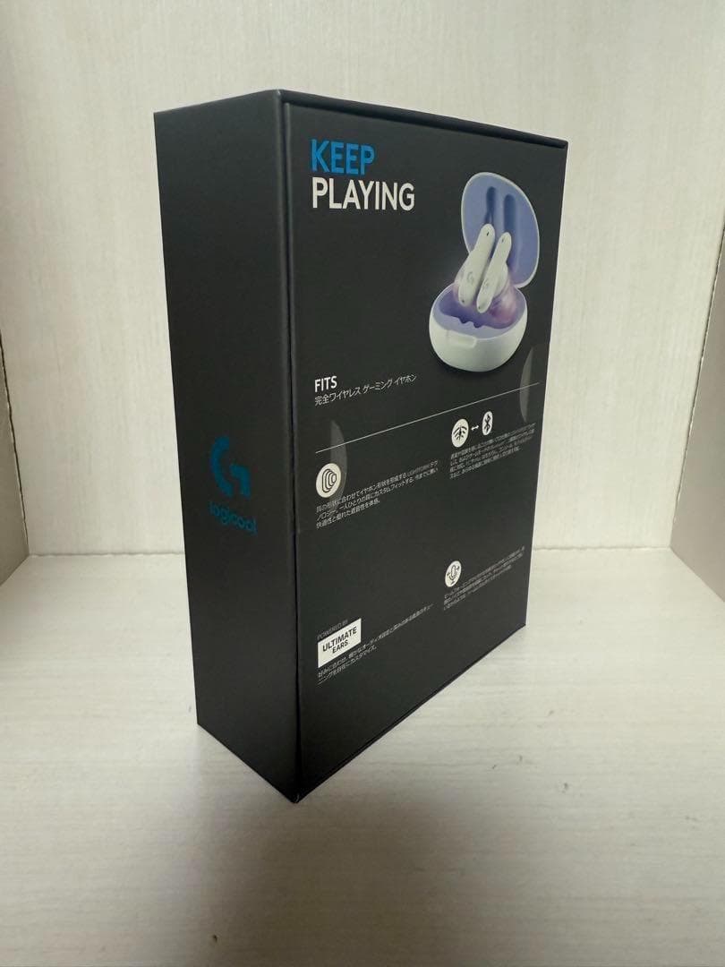 【新品未開封】GFITS ホワイト logicool ワイヤレスイヤホン