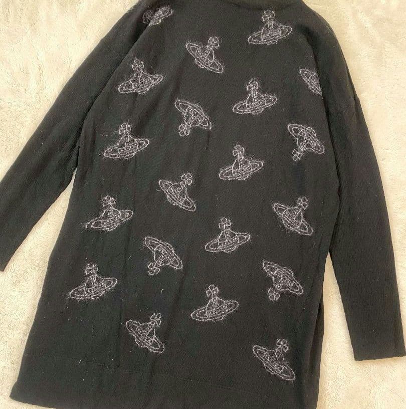 Vivienne Westwood RED LABEL オーブ柄ニットワンピース