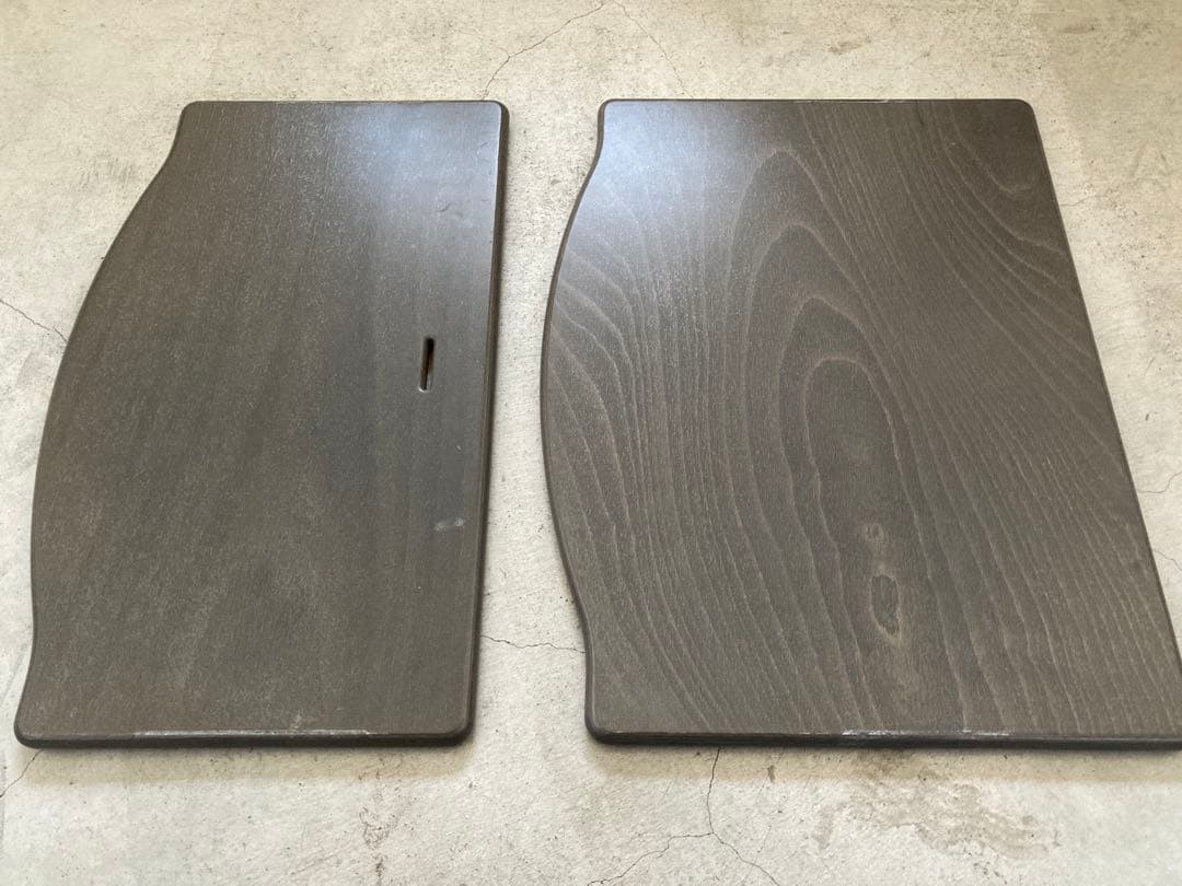 ストッケ　トリップトラップ　ヘイジーグレー　ベビーセット&トレイ付　S/N4