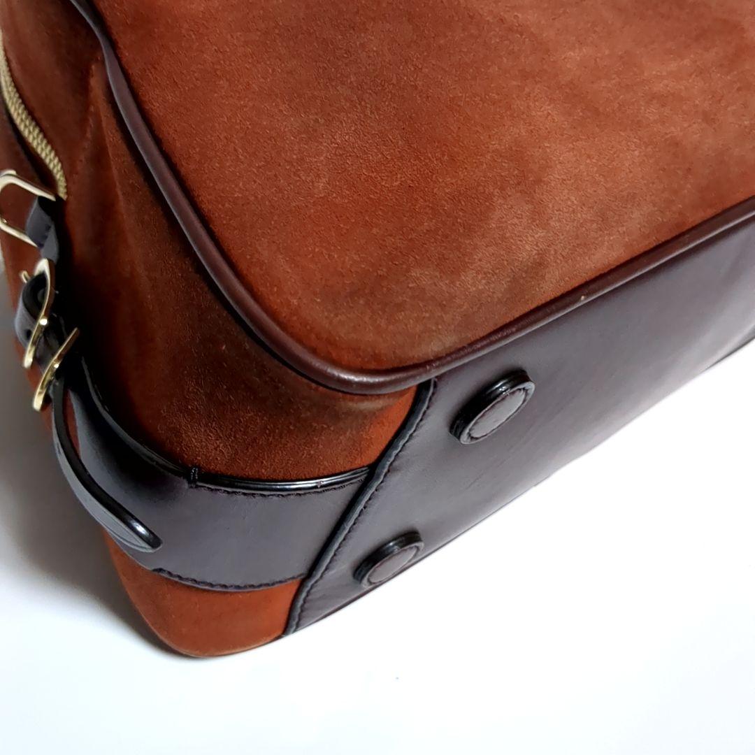 ✨ジミーチュウ✨ハンドバッグ ヴァレンヌ スエード ブラウン レザー