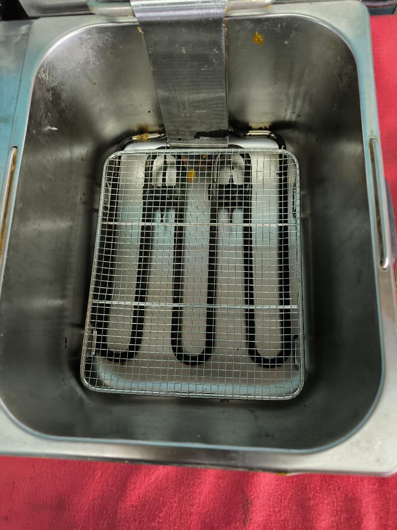 ダイシン　二槽式電気フライヤー　6Lｘ2　　卓上ミニフライヤー　FL-DS6W