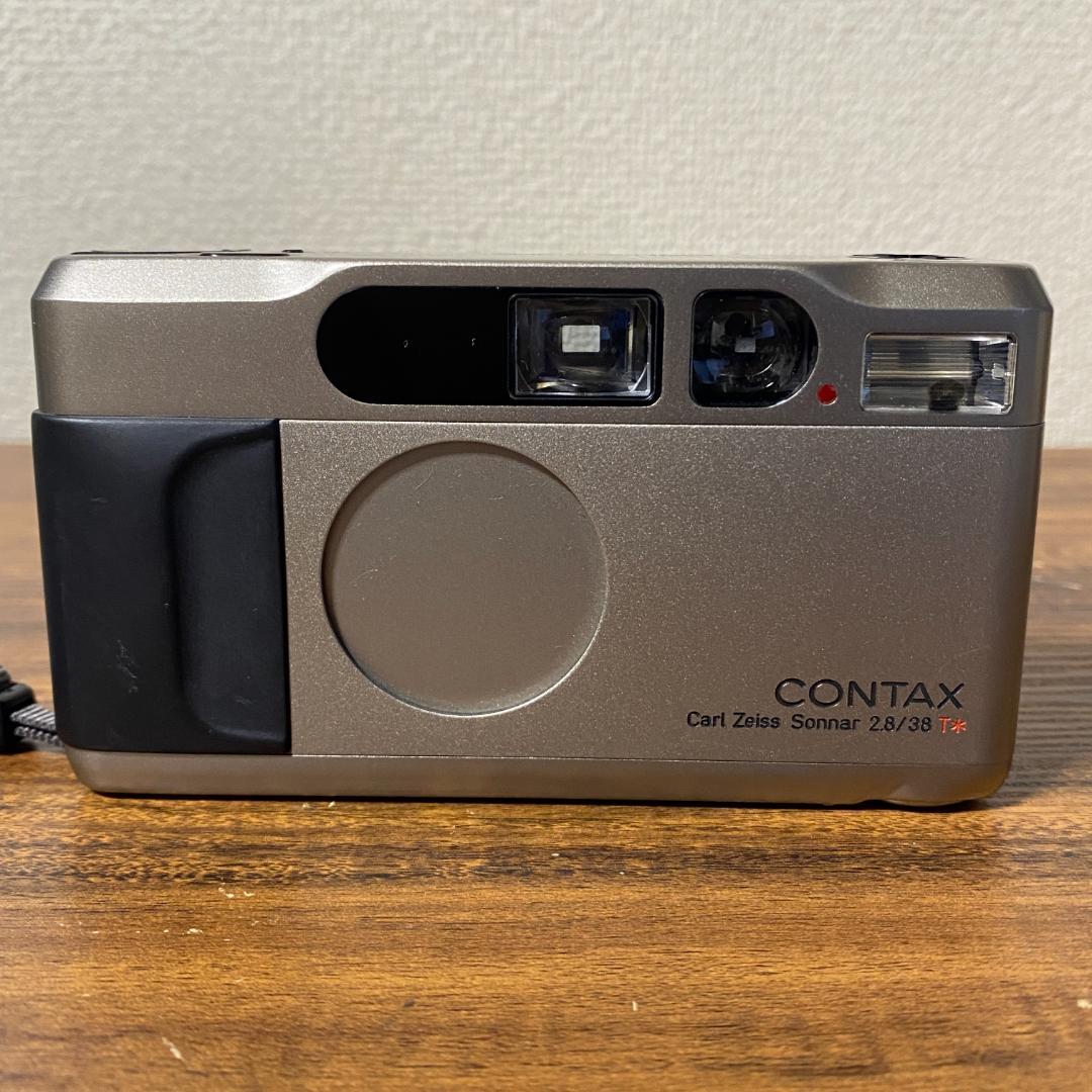 CONTAX T2 DATABACK チタンシルバー コンタックス