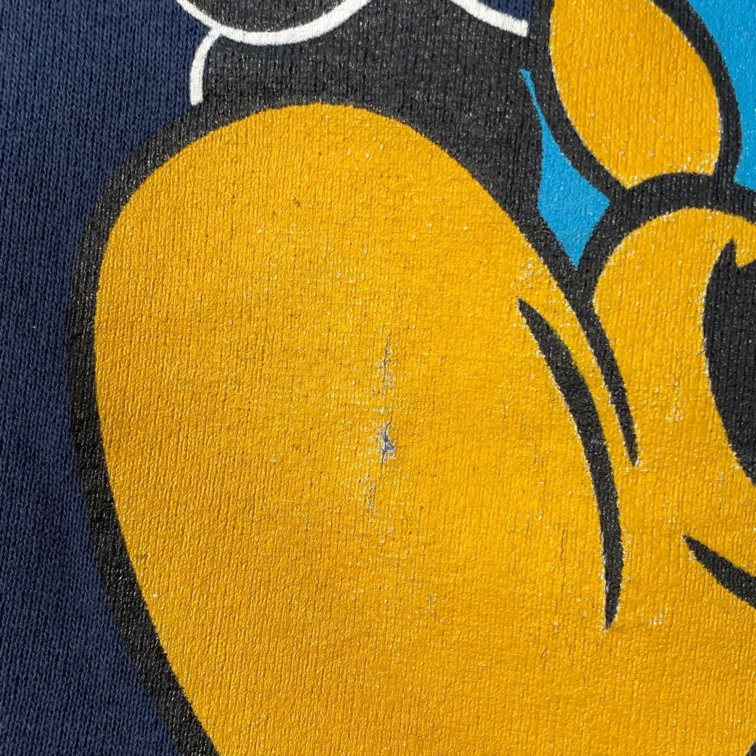 90s Disney MICKEY & CO. 青パンミッキー スウェット XL