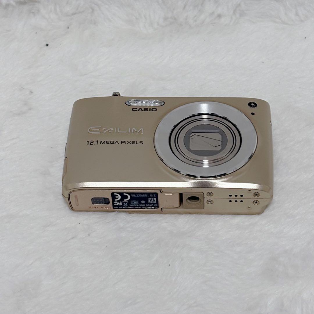 【極美品】CASIO EX-Z400 ゴールド 12.1メガピクセル