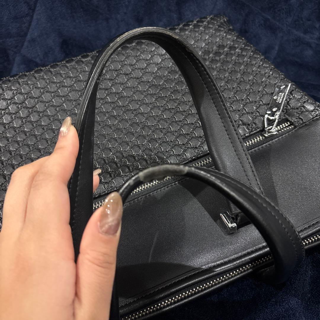 GUCCI グッチ　ビジネスバッグ　ブラック　黒