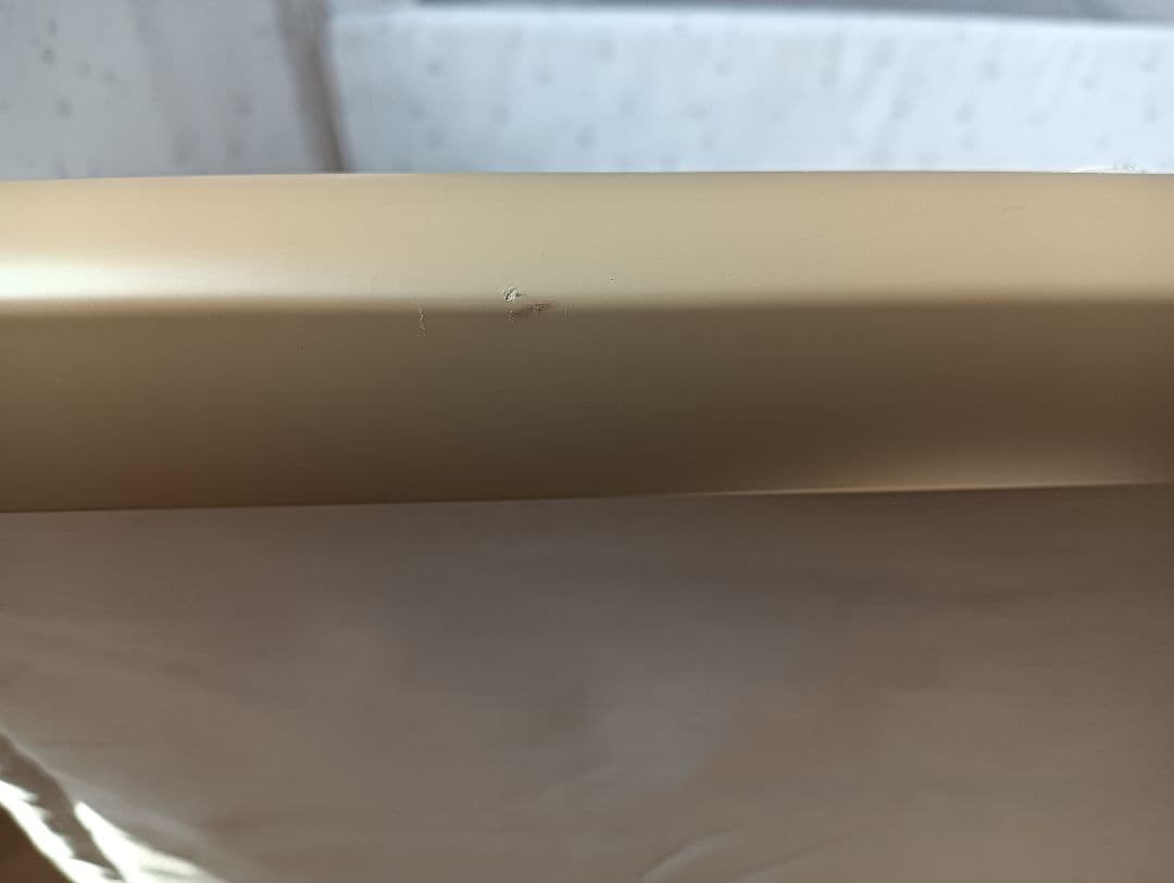 HZDMJ ベビーベッド ベージュ 説明書・蚊帳付き