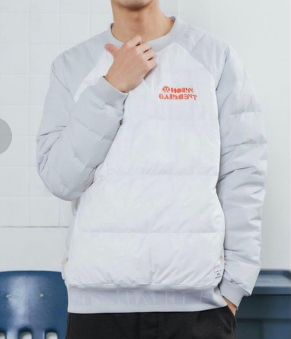 [✨極美品✨]HORN GARMENT ダウンジャケット ホワイト48 Lサイズ