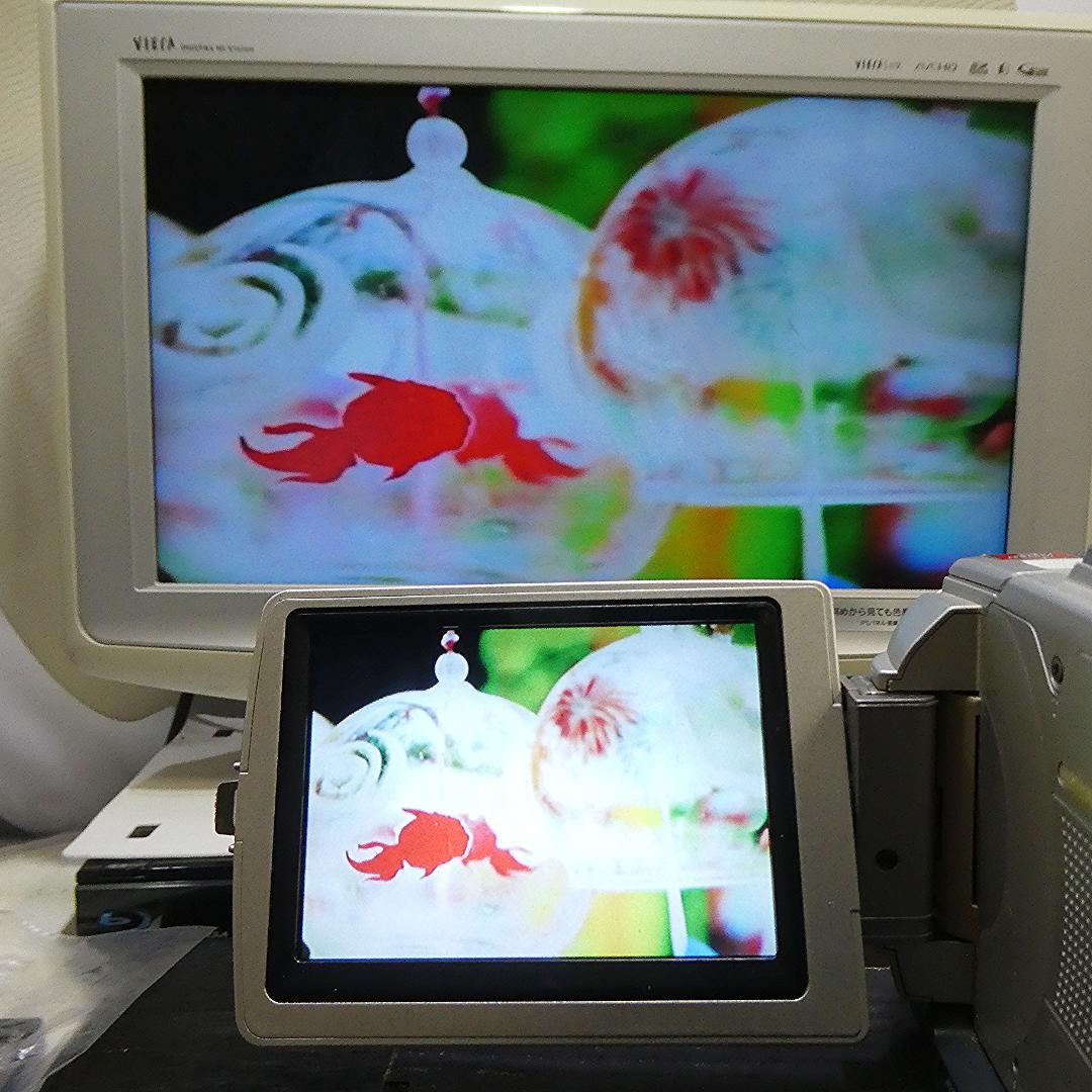 動作品ソニー DCR-TRV50 MiniDVビデオカメラ　DVDダビングに最適