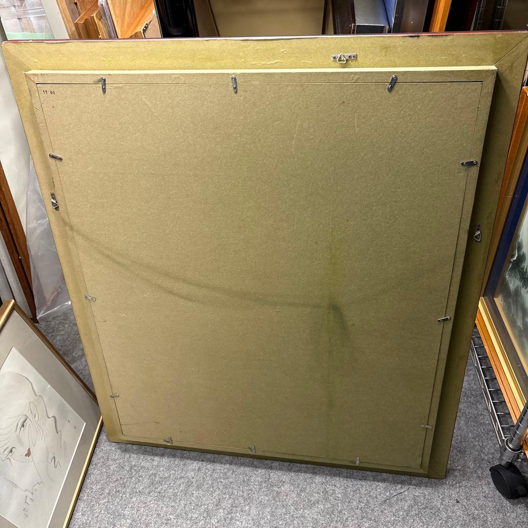 絵画　額縁　油彩画　F20 アクリル版