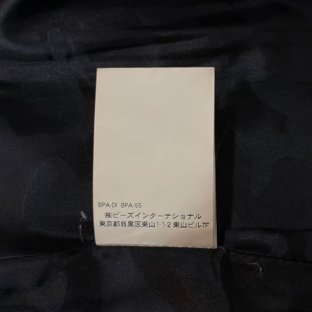 SILAS サイラス カシミヤ混 ウールダッフルコート ネイビー M