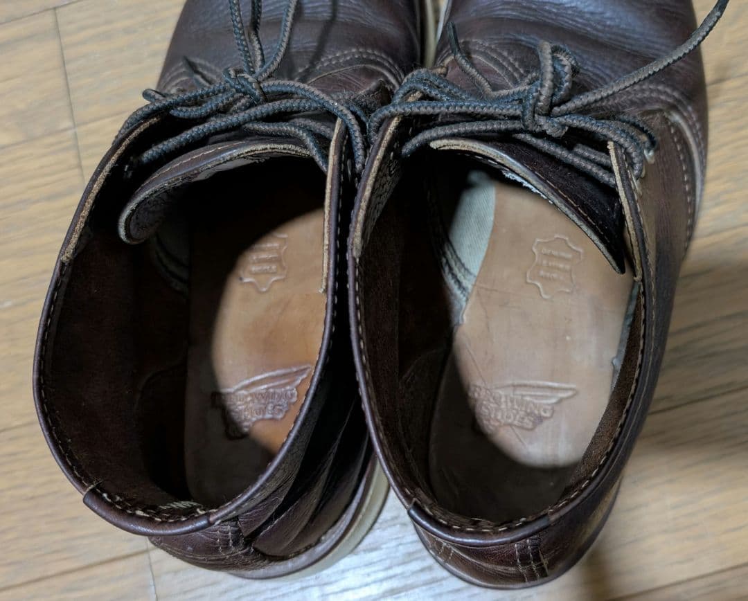 レッドウィングチャッカブーツ REDWING 3141 UK6 25 ブラウン