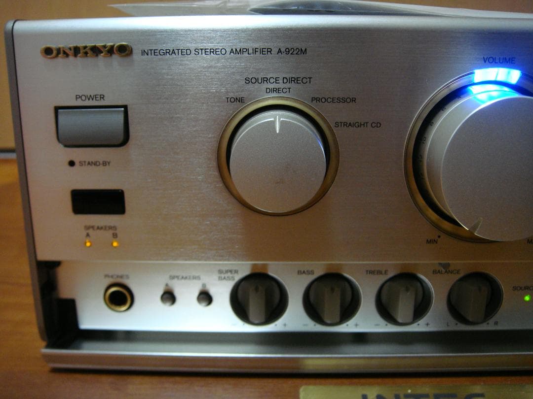 整備済 程度良 ONKYO オンキョー プリメインアンプ A-922M 取説付